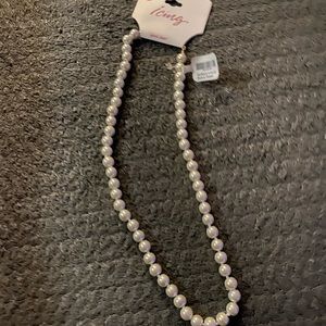Glass Pearl Necklace